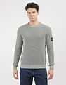 Calvin Klein Jeans Badge Easy Crew Neck Sweater