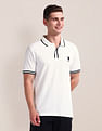 U.S. Polo Assn. Solid Slim Fit Polo Shirt