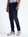 Flying Machine Mid Rise Slash Slim Tapered Jeans