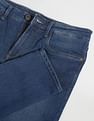 Arrow Sports Knit Look Slim Fit Jeans