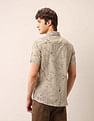 U.S. Polo Assn. Denim Co. Tropical Printed Regular Fit Shirt