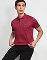 Arrow Sports Chest Pocket Solid Polo Shirt