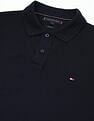 Tommy Hilfiger Solid Regular-Fit Cotton Polo Shirt