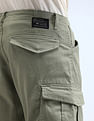 Flying Machine Relaxed Fit Solid Trousers