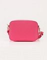 Tommy Hilfiger Solid Pink Pu Sling Bag