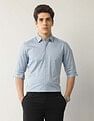 Arrow Geometric Printed Manhattan Slim Fit Shirt