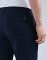 Flying Machine Mid Rise Slash Slim Tapered Fit Trouser