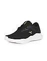 Flying Machine Round Toe Knit Krobb Slip On Shoes