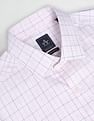 Arrow Graph Check Manhattan Slim Fit Shirt