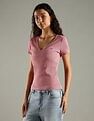 Tommy Hilfiger Solid Slim Fit Cotton T-Shirt