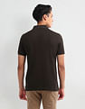 Arrow Horizontal Stripe Cotton Polo Shirt