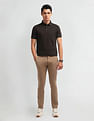 Arrow Horizontal Stripe Cotton Polo Shirt