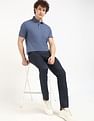 Tommy Hilfiger Solid Regular-Fit Cotton Polo Shirt