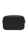 Tommy Hilfiger Textured Black PU Sling Bag