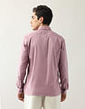 Arrow Newyork Textured Manhattan Slim Fit Shirt