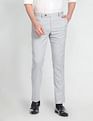 Arrow Patterned Dobby Autoflex Trousers