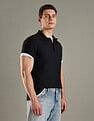 Tommy Hilfiger Solid Slim-Fit Cotton Polo T-Shirt