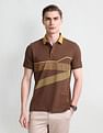 Arrow Sport Graphic Print Cotton Polo Shirt