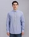 Tommy Hilfiger Textured Regular-Fit Oxford Woven Shirt