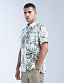 Flying Machine Regular Fit Floral Printed Shirt