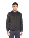 Flying Machine Solid Zip Up Panelled Polyester Jacket