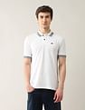 Arrow Sport Solid Pure Cotton 4 In 1 Rugby Polo Shirt