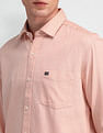 Arrow Sports Solid Dobby Shirt