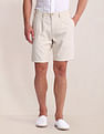 U.S. Polo Assn. Slim Straight Cotton Linen Shorts
