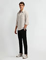 Arrow Sport Solid Manhattan Slim Fit Shirt