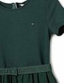 Tommy Hilfiger Kids Girls Hilfiger Punto Tulle Dress