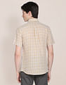 U.S. Polo Assn. Outdoor Check Linen Cotton Shirt