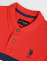 U.S. Polo Assn. Denim Co. Brand Stripe Pique Polo Shirt