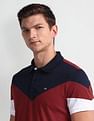 Arrow Sport Short Sleeve Colorblock Polo Shirt