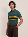 U.S. Polo Assn. Horizontal Striped Slim Fit Polo Shirt