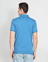 Arrow Sports Horizontal Stripe Cotton Polo Shirt