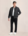 U.S. Polo Assn. Regular Fit Solid Bomber Jacket