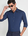 Arrow Self Design Cotton Formal Shirt
