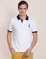 U.S. Polo Assn. Contrast Collar Mascot Polo Shirt