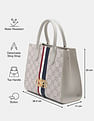 U.S. Polo Assn. Carol Monogram Satchel Bag