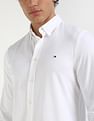 Tommy Hilfiger White Men's Shirt for Crisp Look