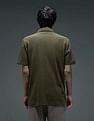Flying Machine Cuban Collar Knitted Shirt