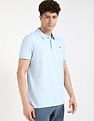 Tommy Hilfiger Solid Slim-Fit Cotton Polo Shirt