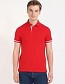 Tommy Hilfiger Solid Regular-Fit Cotton Polo Shirt