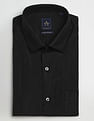 Arrow Textured Manhattan Slim Fit Shirt