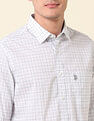U.S. Polo Assn. Pure Cotton Grid Tattersall Checked Shirt