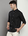 Tommy Hilfiger Solid Linen Shirt