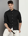 Tommy Hilfiger Solid Linen Shirt