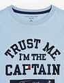 Tommy Hilfiger Kids Boys Printed Regular Fit Cotton T-Shirt