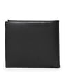 Calvin Klein Solid Leather Monogram Wallet
