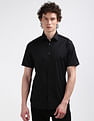 Calvin Klein Solid Poplin Shirt